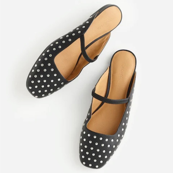 Madewell Shoes - Madewell Brand New Never Worn Black Greta Ballet Flat Mule